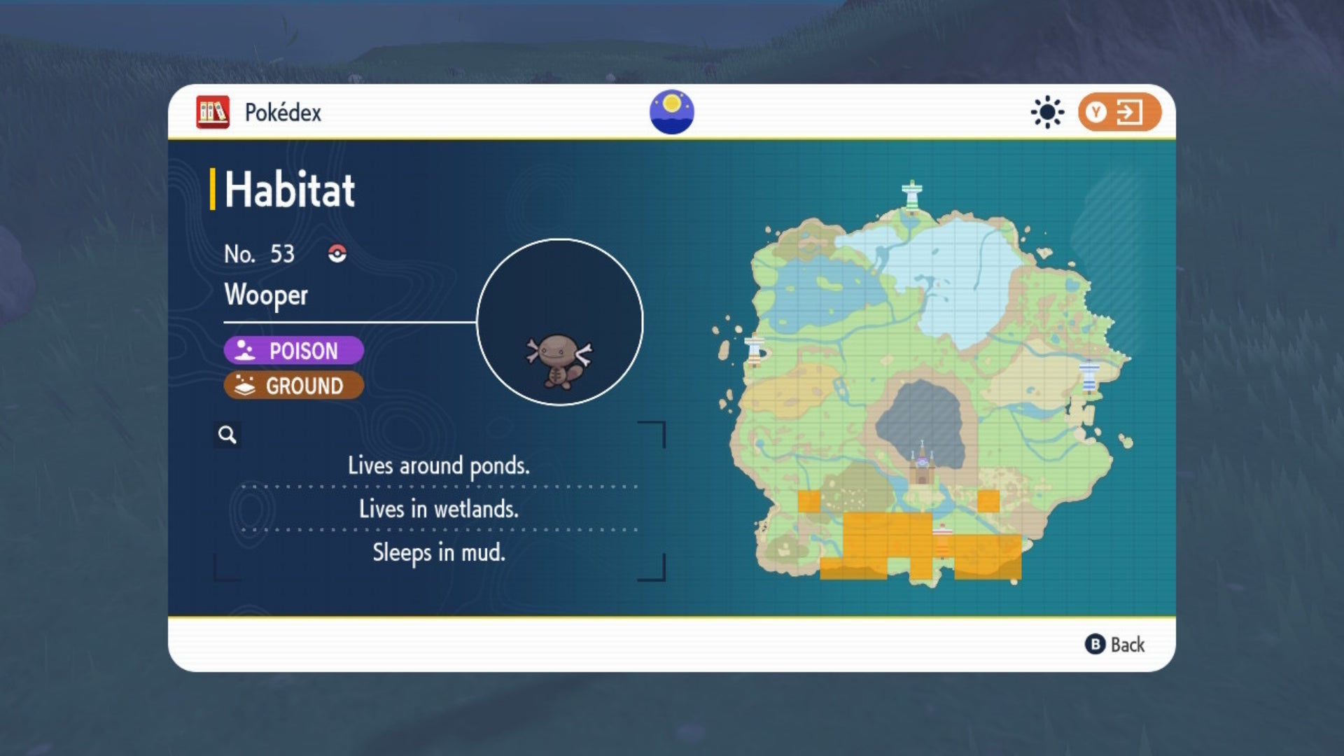 Pokemon Scarlet and Violet Wooper Location How to evolve Wooper into